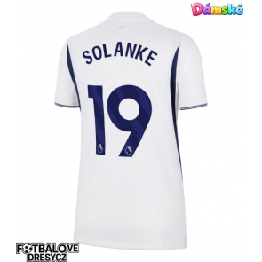 Tottenham Hotspur Dominic Solanke #19 Dámské Domácí Dres 2026-27 Krátký Rukáv Tottenham Hotspur Dominic Solanke #19 Dámské Domácí Dres 2026-27 Krátký Rukáv